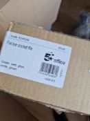 25 Boxes 5 Star Flat Bar Pocket Files Green Boxes Of 25