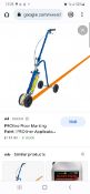 2 X Proline Floor Marking Paint | Proliner Applicator Single Can For 50 To 75Mm