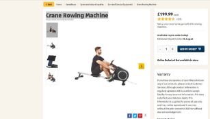 Crane Rowing Machine