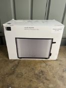 John Lewis Anyday 2 Slice Toaster. RRP £25 - Grade U