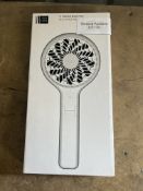 John Lewis 4 Inch Handheld Fan - Rechargeable. RRP £12 - Grade U