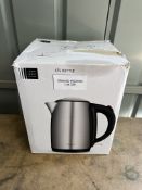 John Lewis 1.7L Coated Stainless Steel Kettle. RRP £45 - Grade U