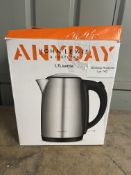 John Lewis Anyday 1.7L Kettle. RRP £25 - Grade U
