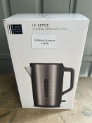 John Lewis 1.7L Coated Stainless Steel Kettle. RRP £45 - Grade U
