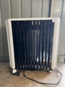 John Lewis Led Oil Filled Radiator. RRP £100 - Grade U