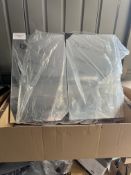 John Lewis Double Door Metal Wall Cabinet. RRP £80 - Grade U
