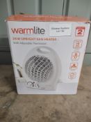 Warm Light 2KW Upright Fan Heater. RRP £25 - Grade U