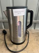 John Lewis 1.7L Coated Stainless Steel Kettle. RRP £45 - Grade U