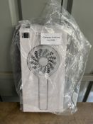 John Lewis 4 Inch Handheld Fan - Rechargeable. RRP £12 - Grade U