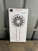 John Lewis 4 Inch Handheld Fan - Rechargeable. RRP £12 - Grade U