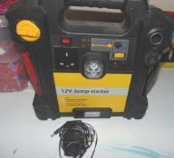 Area J7. A 12 Volt Car Jump Starter With A 240 Volt Inverter and A USB