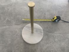 DP 1 - Kes Gold/Brass Marble top quality Kitchen roll holder