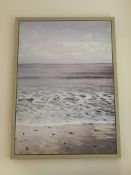 Brand New Framed Beach Artwork