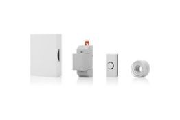 RRP - £ 19.58 Byron 720k Wired Doorbell Set, Wired Doorbell, Push Bell
