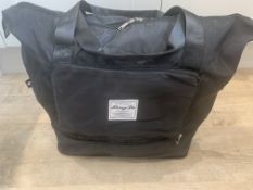 Hong Fu Large Capacity Folding Travel Bag - Black