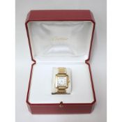 Cartier Francaise Automatic Mechanical 18Ct Gold Watch
