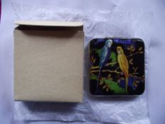 Gwenda 1930's Powder Compact - New Old Stock - original box/Instructions/Puff