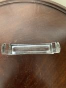 Antique Crystal Knife Rests - Val St Lambert, Belgium