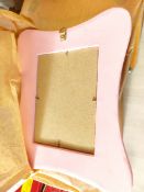 Box of Door Hooks Ad Mirrors. Childs. Blue and Pink