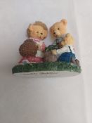 Lovable Teddies By Avon. Sarah and Theodore 
