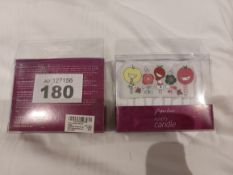 Novelty Fruit Ladies Candles RRP £3 each. Box of 30