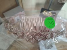 Silver Comb Headpiece