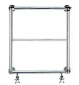 BRAND NEW RRP £180. Burcombe 600mm Traditional Ball Jointed Heated Towel Radiator