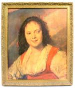 The Bohemian Frans Hals Print Set in Gilt Frame