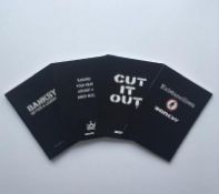 BANKSY Self-published books, Banging Your Head Against a Brick Wall, Existentialism, Cut it Out &m..