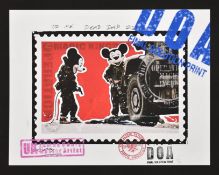 Limited Edition James Cauty (British, b. 1956 - )Dead Dad 21 [Operation Magic Kingdom] Banksy
