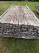 150 x Hardwood Air Dried Sawn Mixed Timbers English Oak & Ash Rails