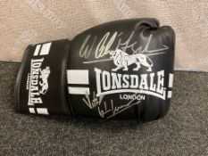 Vladimir Klitschko & Vitali Klitschko Signed Boxing Glove