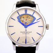 Title: Claude Bernard / Open Heart Automatic Full Set - (New) Leather / Gentlmen'sDescription: Brand