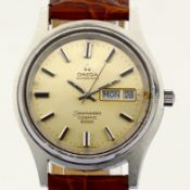 Title: Omega / Seamaster Cosmic 2000 Day Date Automatic Vintage - Gentlmen's Steel Wrist