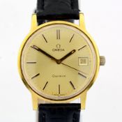 Title: Omega / Geneve 35 mm - Gentlmen's Steel Wrist WatchDescription: Brand : Omega Model :