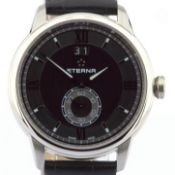 Title: Eterna / Adventic Date (UNWORN) - Gentlmen's Steel Wrist WatchDescription: Brand : Eterna