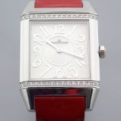 Title: Jaeger-LeCoultre / Squadra Reverso - Diamond - Unisex Steel Wrist WatchDescription: Brand :