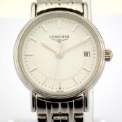Title: Longines / PRENSENCE - Lady's Steel Wrist WatchDescription: Brand : Longines Model :