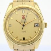 Title: Omega / Chronometer Electronic f300Hz Date 36 mm - Gentlmen's Steel Wrist WatchDescription: