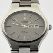 Title: Zenith / Port Royal Automatic Day-Date - Gentlmen's Steel Wrist WatchDescription: Brand :