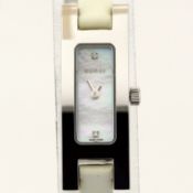 Title: Gucci / 3900L Diamond Dial, Mother of pearl - (Unworn) Lady's Steel Wrist WatchDescription: