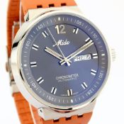 Title: Mido / All Dial Day Date Choronometer Automatic Transparent (Unworn) - Gentlmen's Steel Wrist