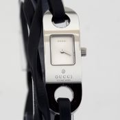 Title: Gucci / 6100L - (Unworn) Lady's Steel Wrist WatchDescription: Brand : Gucci Model : 6100L