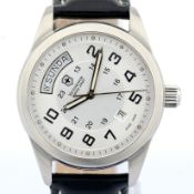 Title: Victorinox Swiss Army / V.25149 Automatic 41 mm Day-Date - Gentlmen's Steel Wrist