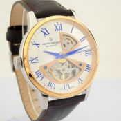 Title: Claude Bernard / Open Heart / Diamond / Automatic Full Set - (New) Leather / Gentlmen'