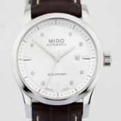Title: Mido / Multifort Diamonds M005007 A Automatic Date - (Unworn) Leather / Lady'sDescription: