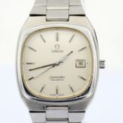 Title: Omega / Seamaster Date 35 mm - Gentlmen's Steel Wrist WatchDescription: Brand : Omega Model :