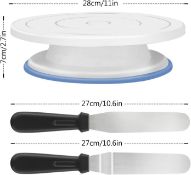 Wisfox Rotating Cake Decorating Plate