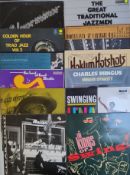 A collection of 12 x Jazz - Swing Etc Vinyl Records. (refPS).