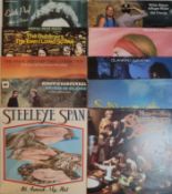 A collection of 10 x vinyl records. (refPS).
